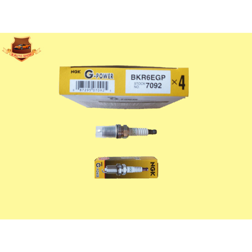 หัวเทียน เข็ม #7092 BKR6EGP NGK แท้ ตัวล่ะ85 บาท