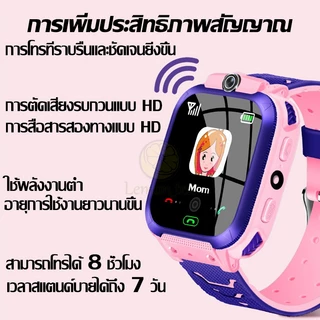 Smart watch นาฬิกาเด็ก 4G นาฬิกาติดตามตัวเด็ก มี GPS เมนูไทย วีดีโอคอล Smart watch Kid โทรเข้า-ออกติดตามตำแหน่ง