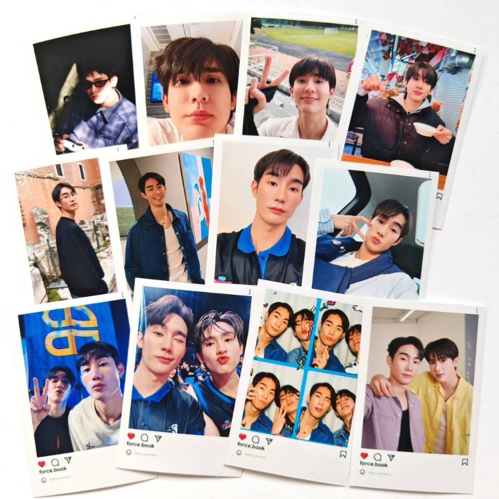 ฟอสบุ๊ค - เซตรูป 2x3 นิ้ว forcebook กรอบไอจี