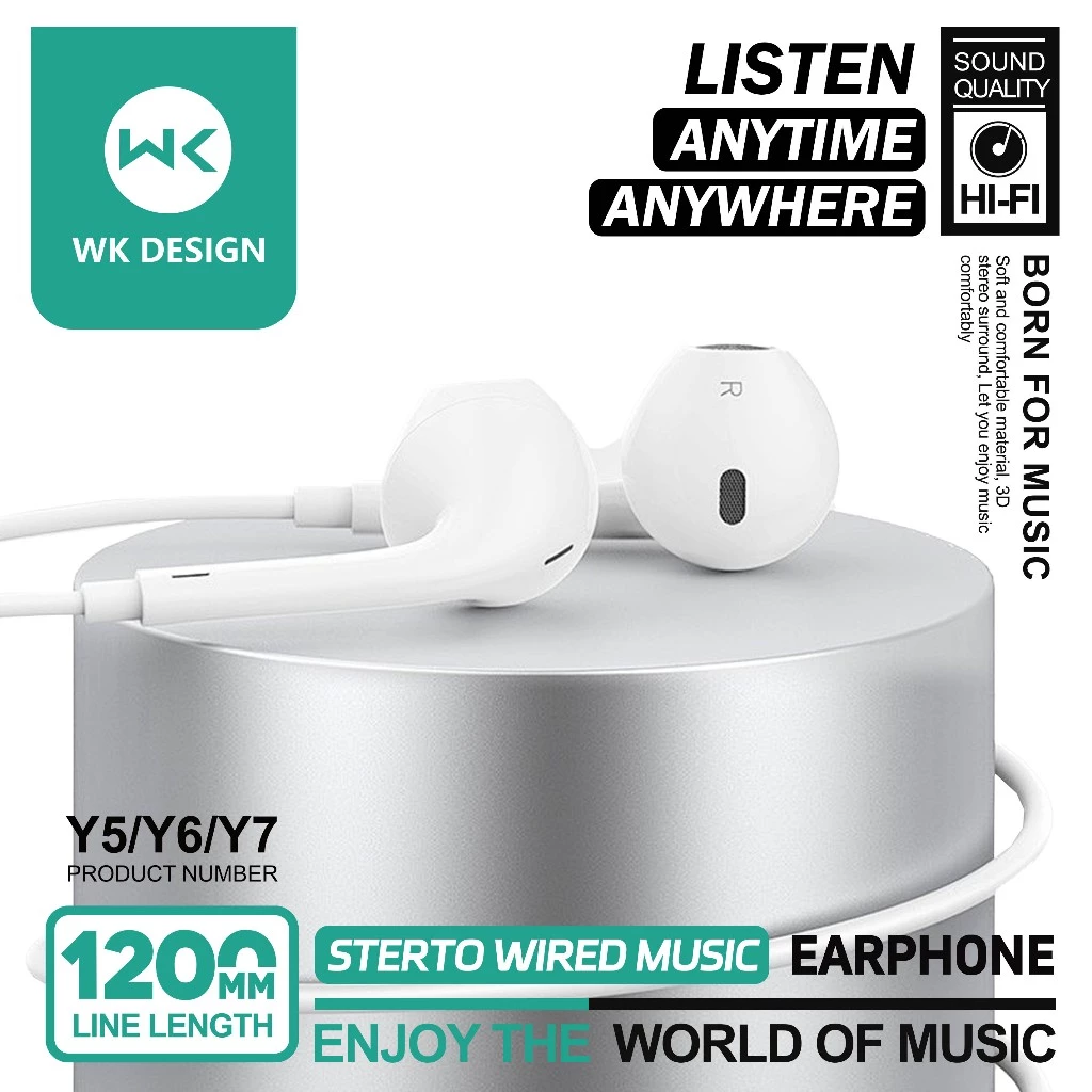 WK Kingkong หูฟัง 3.5mm / Type-C HiFi เบสหนัก มีไมค์ thumbnail 4