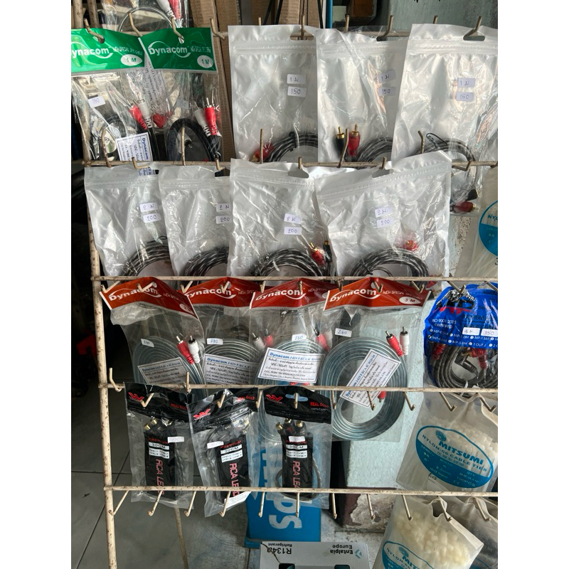 สายสัญญาณรถยนต์Rca สายสัญญาณRca สายเข้า1ออก2 สายเข้า2ออก1 สายเข้า2ออก2