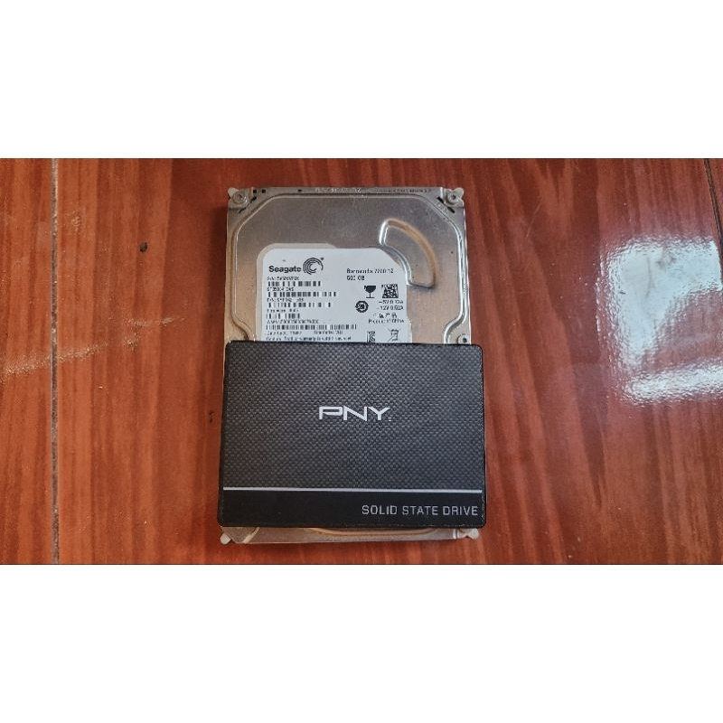 SSD 120gb +HDD 500gb มือสอง