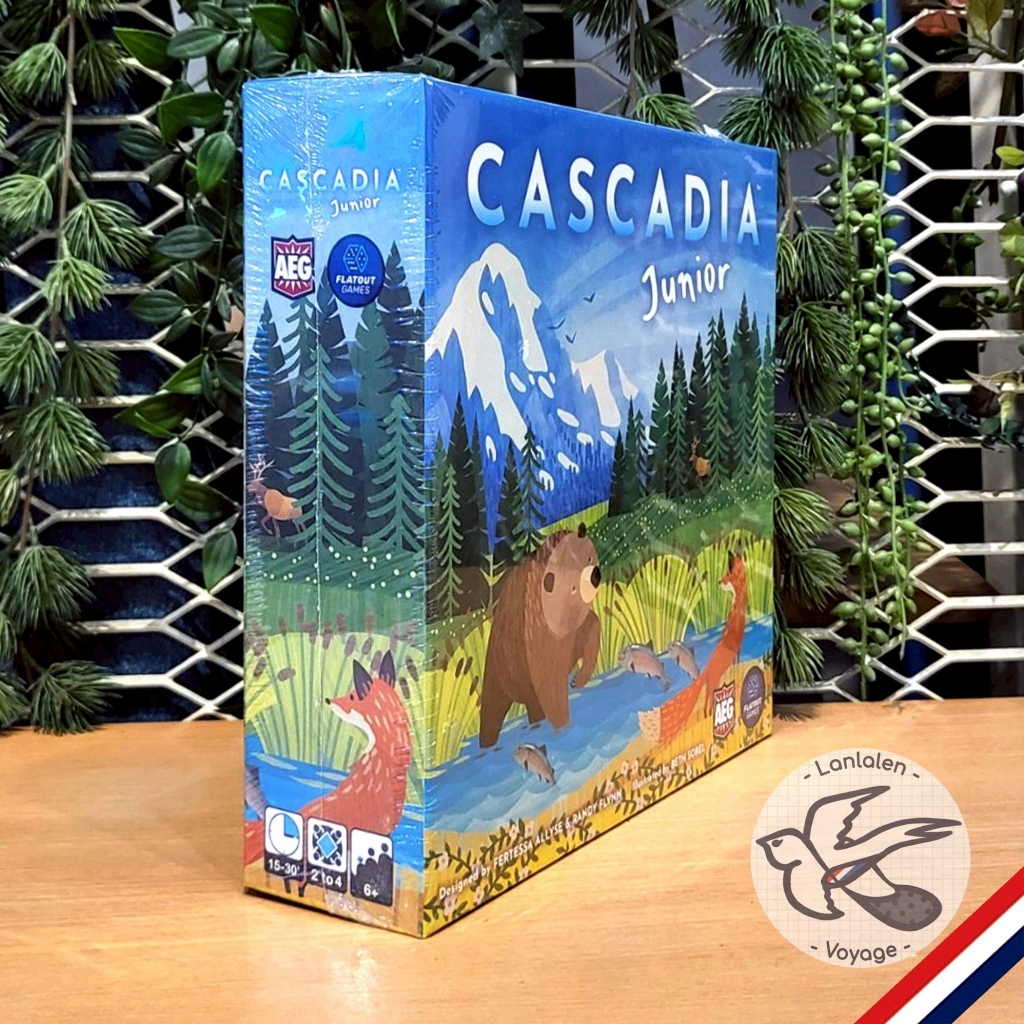 Cascadia Junior (Cascadia Jr.) ห่อของขวัญฟรี [Boardgame]