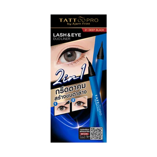 แทททู โปร แลช & อาย ดูโอ ไลน์เนอร์ 01 - 1 มล. Tattoopro Lash & Eye Duo Liner 01 - 1 ml