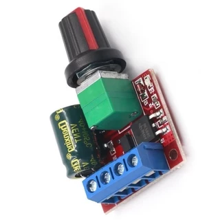 ตัวควบคุมความเร็วมอเตอร์ช่วงแรงดันไฟฟ้ากว้าง 5A 90W PWM โมดูลปรับ DC 5V 35V L296