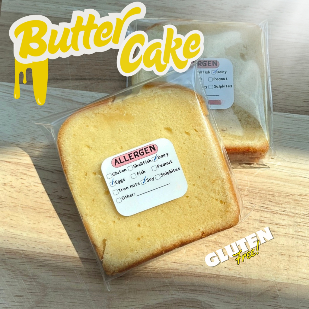 บัตเตอร์เค้ก Butter Cake (Gluten free)