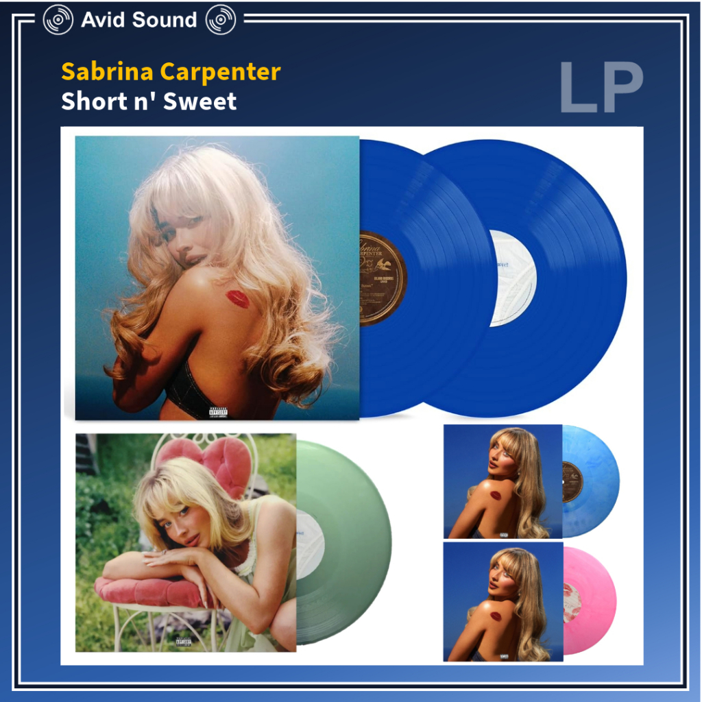 Preorder🔥 แผ่นเสียง Vinyl Sabrina Carpenter - Short n' Sweet Deluxe D2C Exclusiveไวนิล LP  [ใหม่และซีล SS]