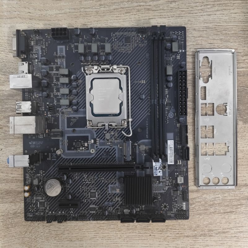 ชุดซีพียู+เมนบอร์ด I3-12100F + H610M-E V20