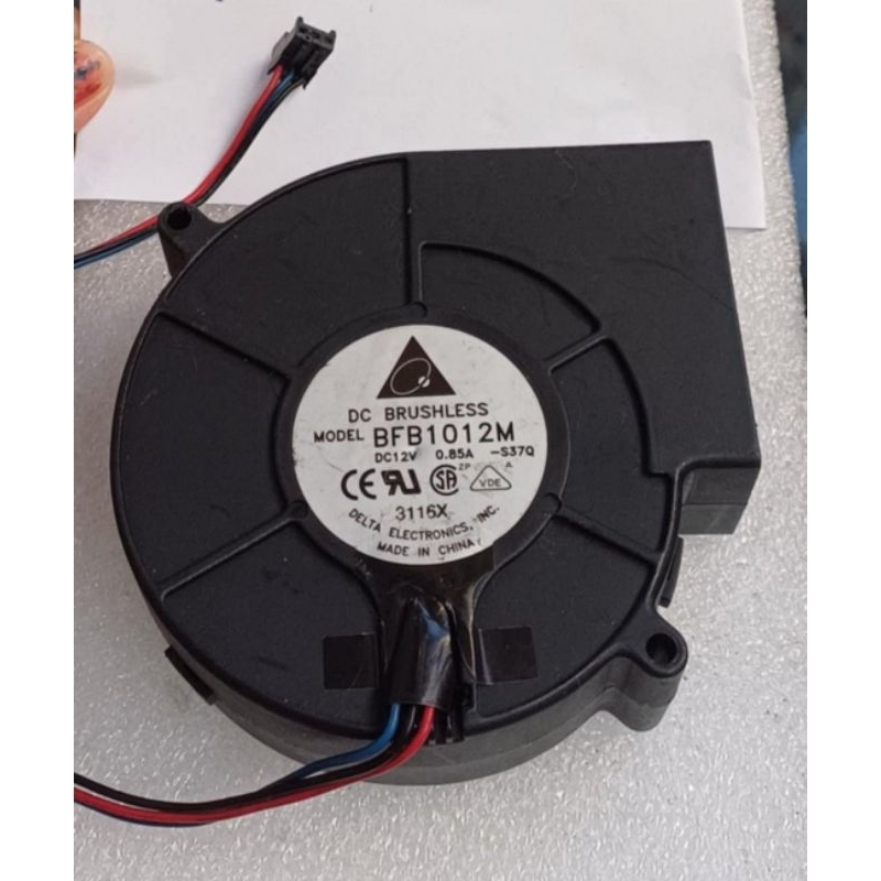 พัดลม หอยโข่ง DC 12V 0.85 A