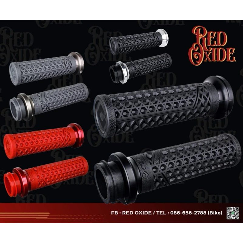 VANS® V-TWIN Lock-On™ GRIP SET ปลอกแฮนด์(คันเร่งไฟฟ้า)