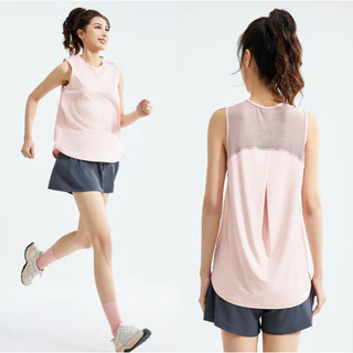 *เพิ่มสีใหม่*ArayaLady เสื้อออกกำลังกายผู้หญิง เสื้อกล้ามกีฬา ทรงหลวม ซีทรูหลัง ผ้าแห้งไว AT-JYWB003
