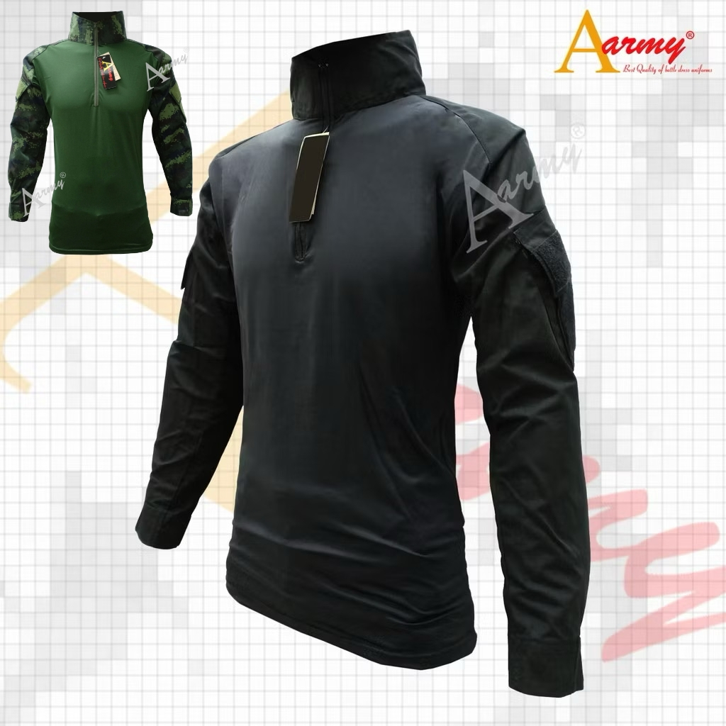 เสื้อคอมเเบตเชิ้ต Spandex Combat Shirt เสื้อยุทธวิธีแขนยาว A Army