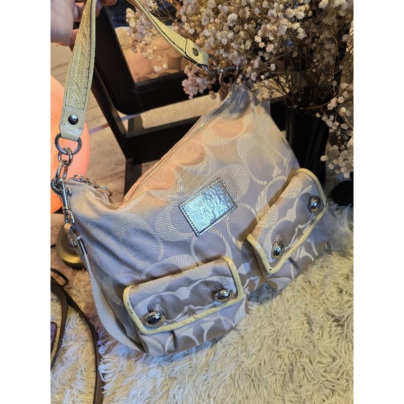 COACH shoulder bag VTG 100%