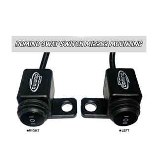 【จัดส่งภายใน 24 ชม.】สวิตช์โดมิโน 3 ทางแบบสากลด้านซ้ายและขวา …