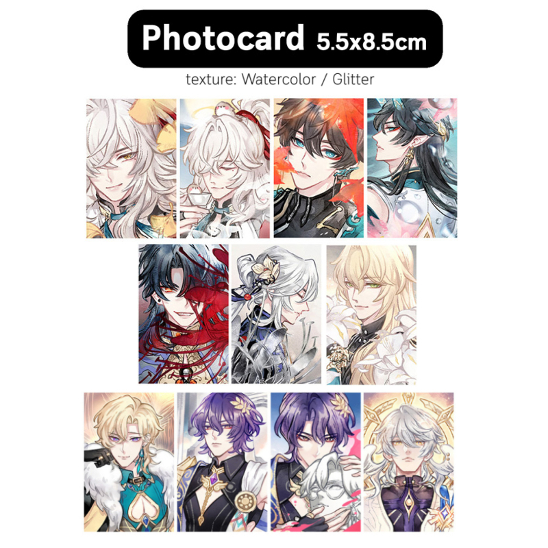โฟโต้การ์ด แฟนอาร์ต รางดาว Honkai Star Rail | photocard set1