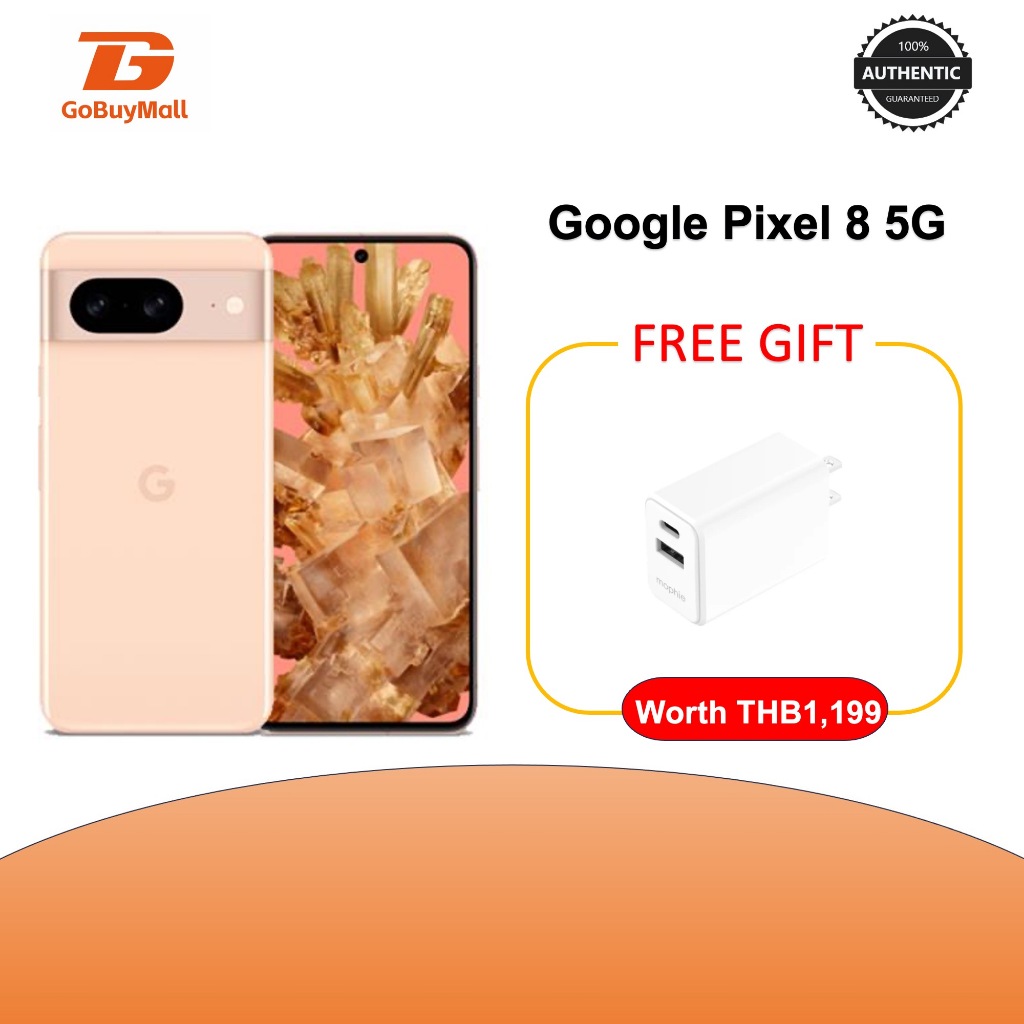 [**FREE 30W PD Fast Charger**] Google Pixel 8 with 5G Dual-Sim Smartphone – BRAND NEW