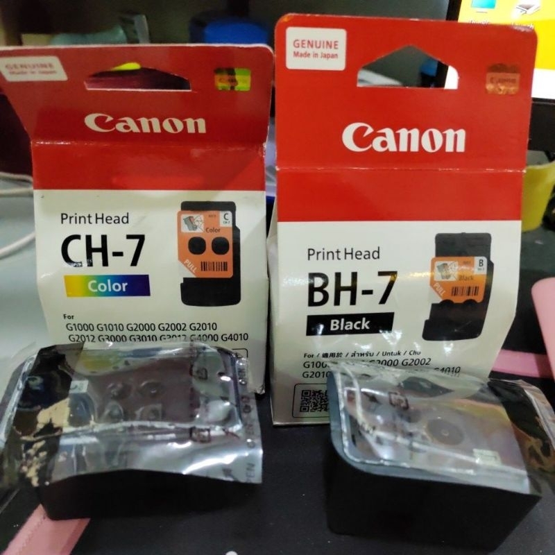 Canon​ ตลับหมักเปล่า​ สี​และ​ดำ​ CH7,BH7​   Canon