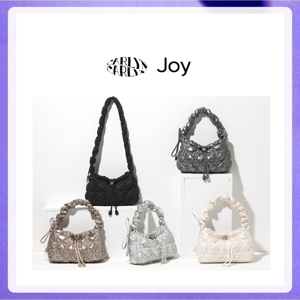 Carlyn Joy 5 Colors H74111010 (Pearl White, Silver, Taupe, Metal, Black)