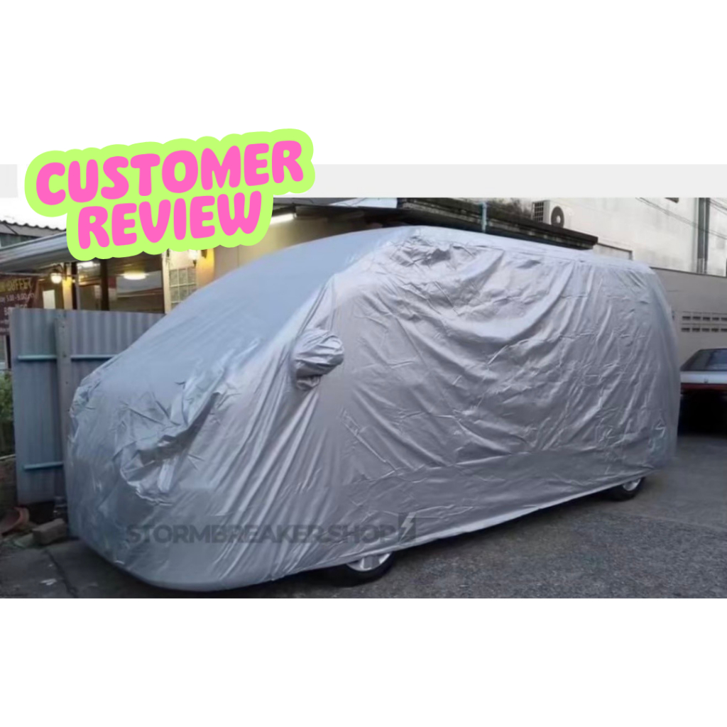 ผ้าคลุมรถตู้ TOYOTA  ALPHARD  มีให้เลือกถึง 4 เนื้อผ้า ตัดเย็บอย่างดียางรัดมุม งานรับประกัน ผ้า คลุม - รูปที่ 7