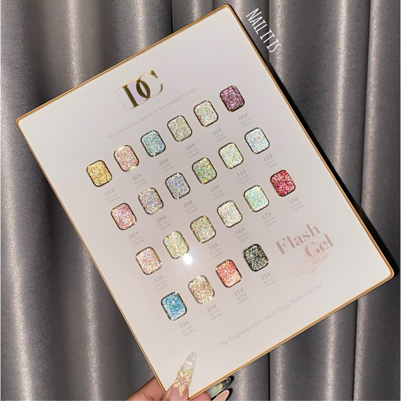 Danny coll N-16 🔴สีแฟลชแยกขวด🔴แฟลชฉ่ำ ทาง่าย