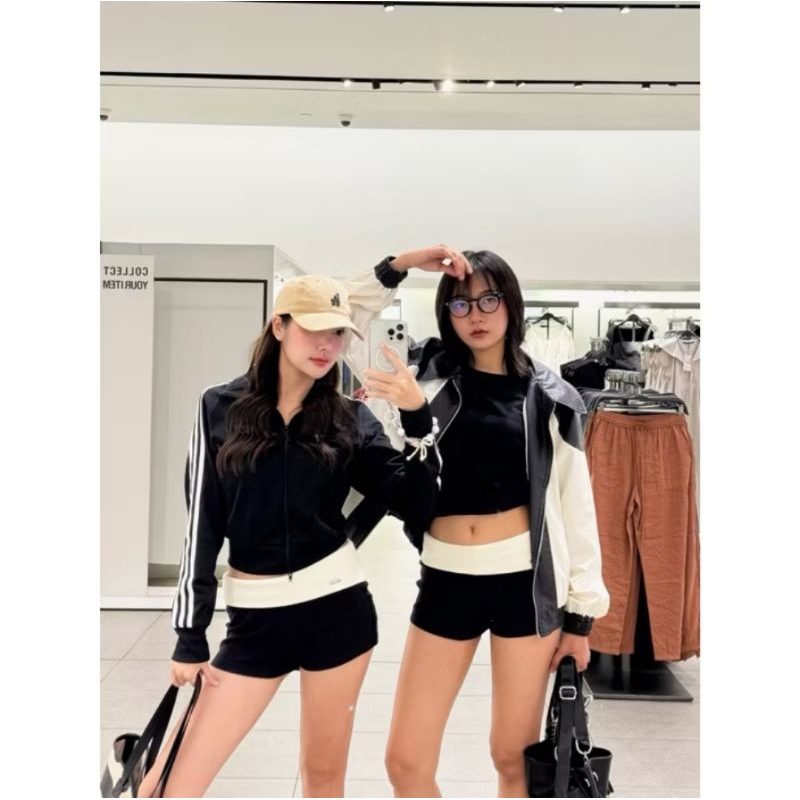 BISCUIT MINI SHORTS 🖤 เสื้อกล้าม แบรนด์ unigam