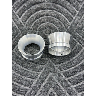 ปากแตรตัวสั้นCRF450ปากแตรแต่งสีเงินปากสวม61มิลสำหรับใส่เรือน…