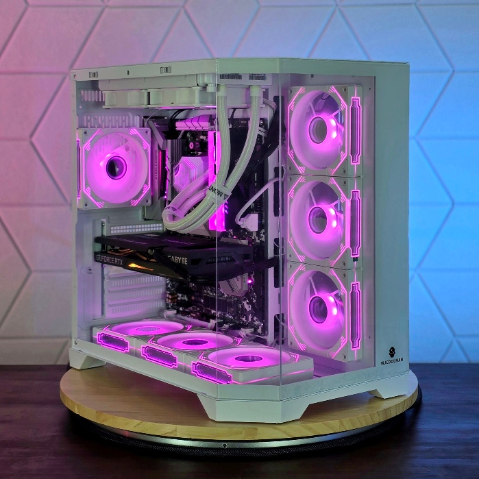 Computer AMD R5 5600X Ram 32GB DDR4 M.2 500GB RTX3060 12GB มือสอง ประกัน 1 ปี