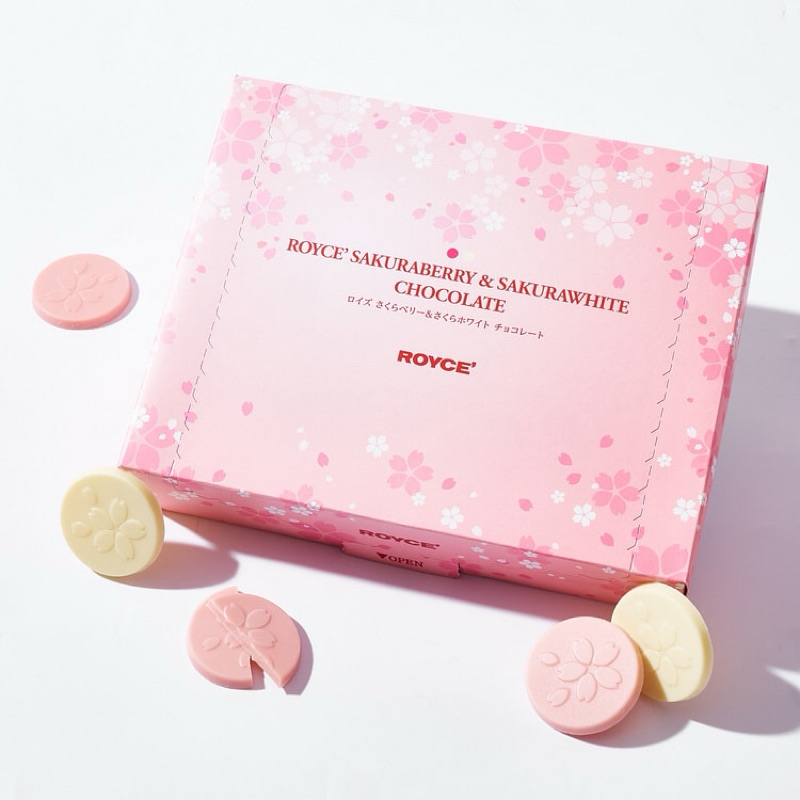 ROYCE' SAKURABERRY & SAKURAWHITE CHOCOLATE