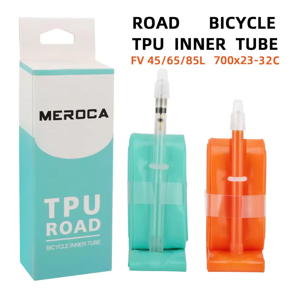 Meroca ยางใน TPU น้ำหนักเบา 700C*23-32C45/65/80L (พร้อมส่งในไทย)