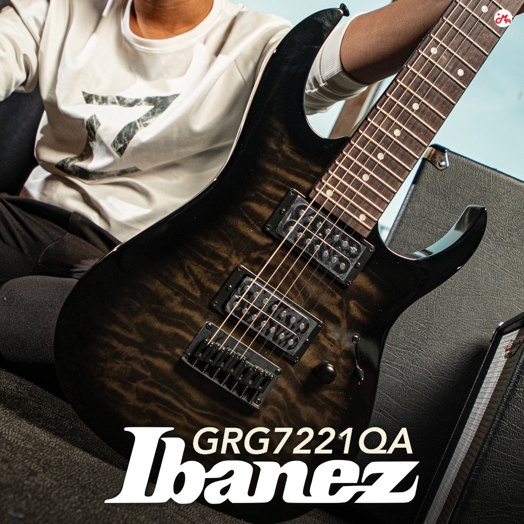 Ibanez GRG7221QA กีต้าร์ไฟฟ้า Music Arms