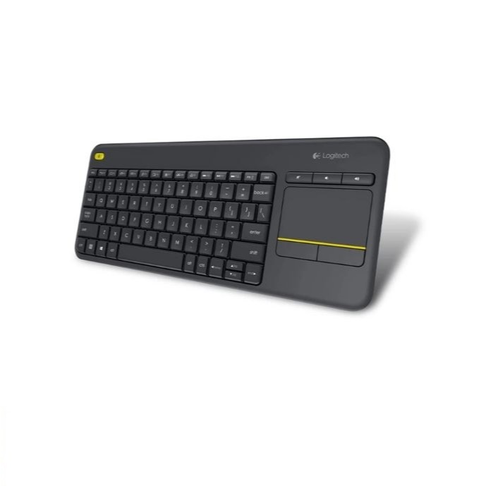 Logitech K400 Plus Wireless Livingroom Keyboard with Touchpad, Windows/Android/Laptop/Tablet