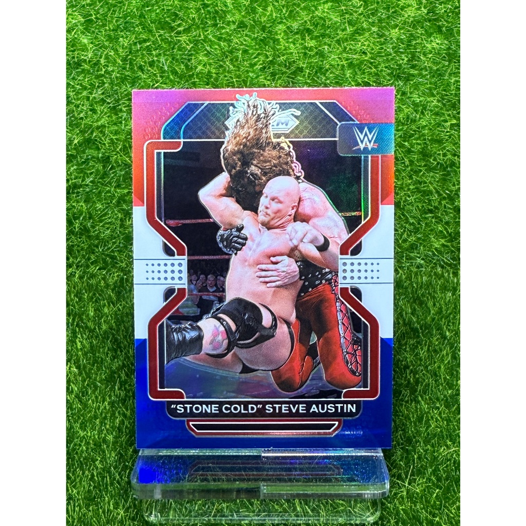 Stone Cold WWE Prizm Red White Blue Concourse #192