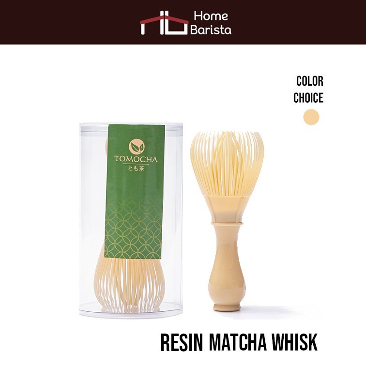 Matcha Tools - Matcha Whisk  Resin Chasen & Bamboo Whisk 100 ก้าน (ไม้แปรงชงชามัชชะ)