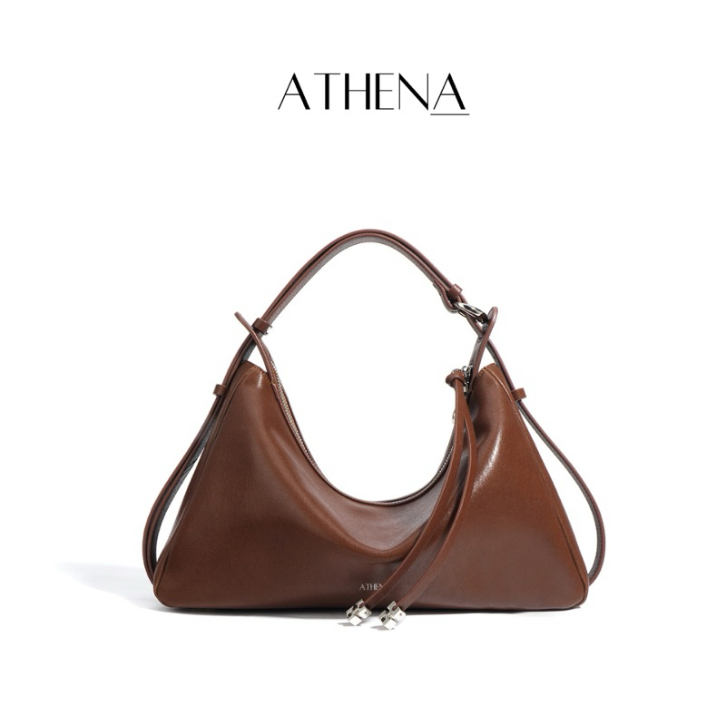 ATHENA กระเป๋าสะพาย รุ่น #PETAR กระเป๋าหนังแท้100%