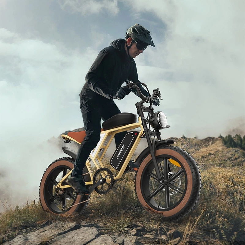 JANSNOX70 รถจักรยานไฟฟ้า 2000W วิ่ง180km แบตคู่ถอดได้ ล้อ20นิ้ว เร็ว54km/h รับน้ำหนัก250kg thumbnail 7