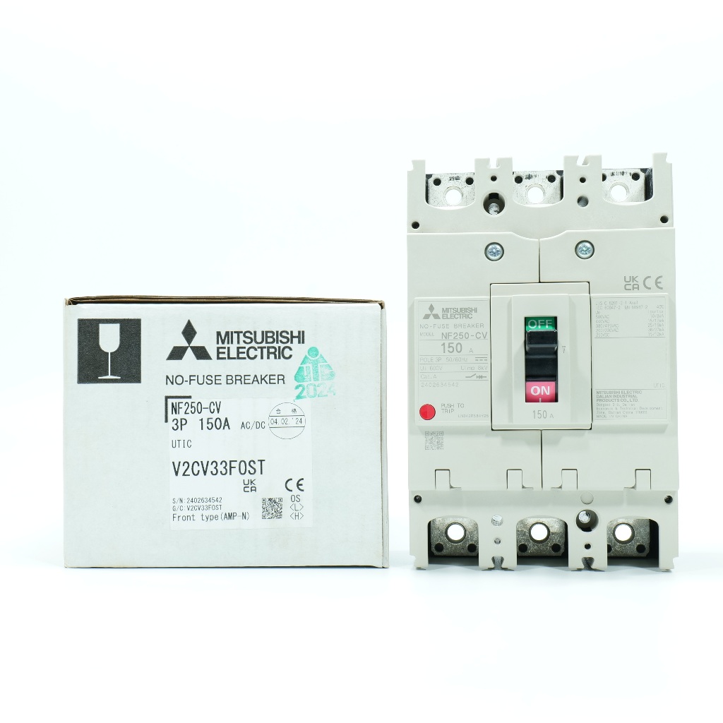NF250-CV MITSUBISHI MCCB เบรคเกอร์ NF250CV MITSUBISHI NF250-CV 3P
