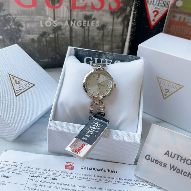 🌻นาฬิกา Guess GW0759L1 EMPOWER SILVER