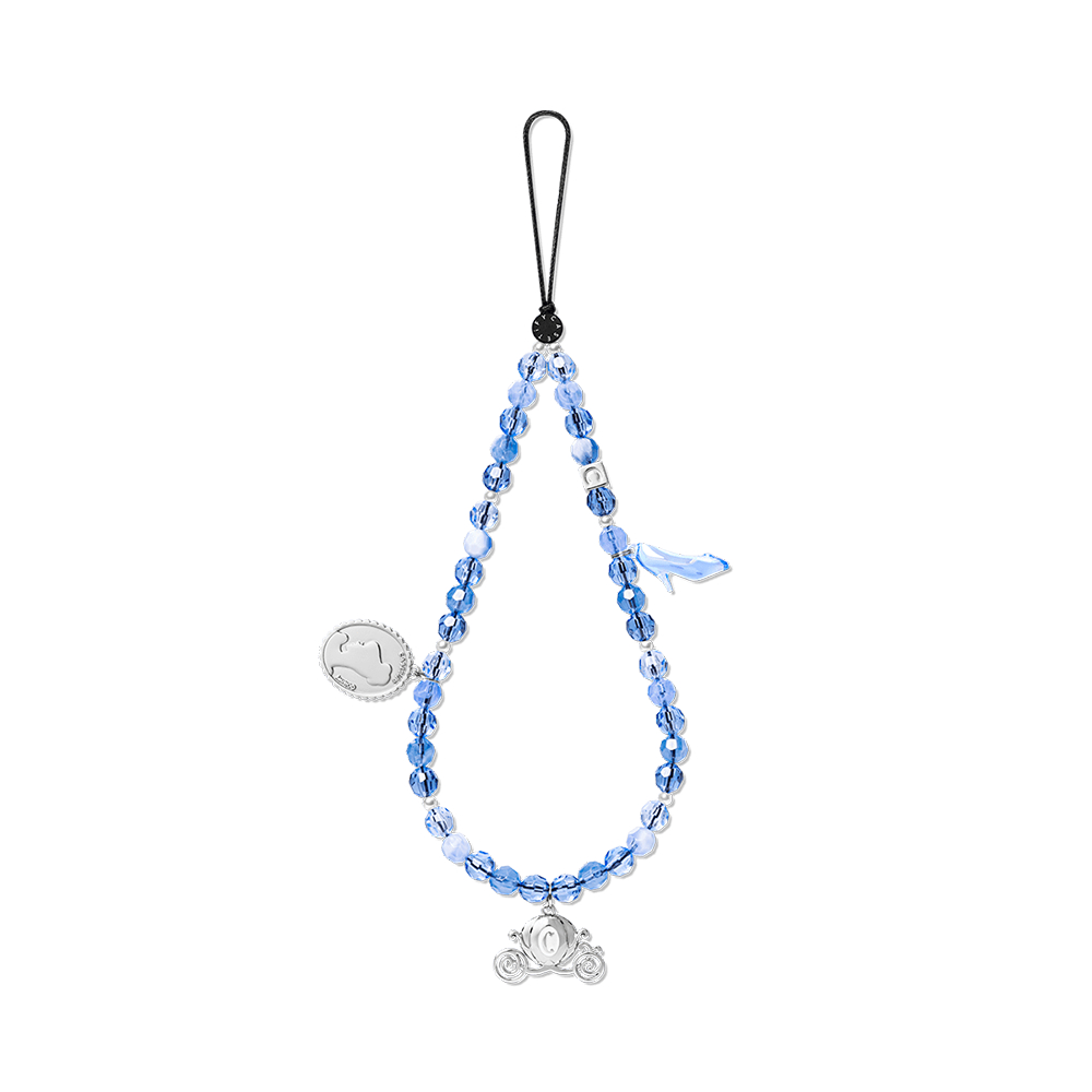 CASETiFY Cinderella 75th Anniversary Commemorative Phone Chain Crystal Shoes Phone Chain Pendant Bea