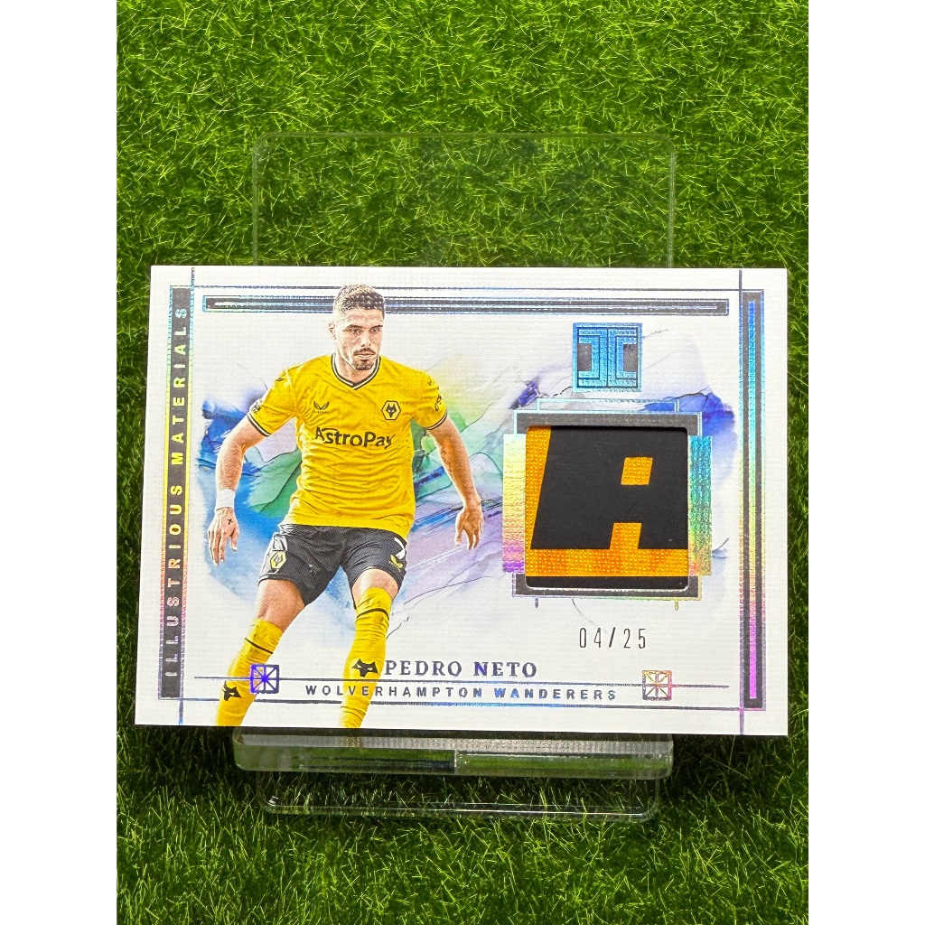 PATCH RUN /25 Pedro Neto IMPECCABLE Illustrious #IL-PN
