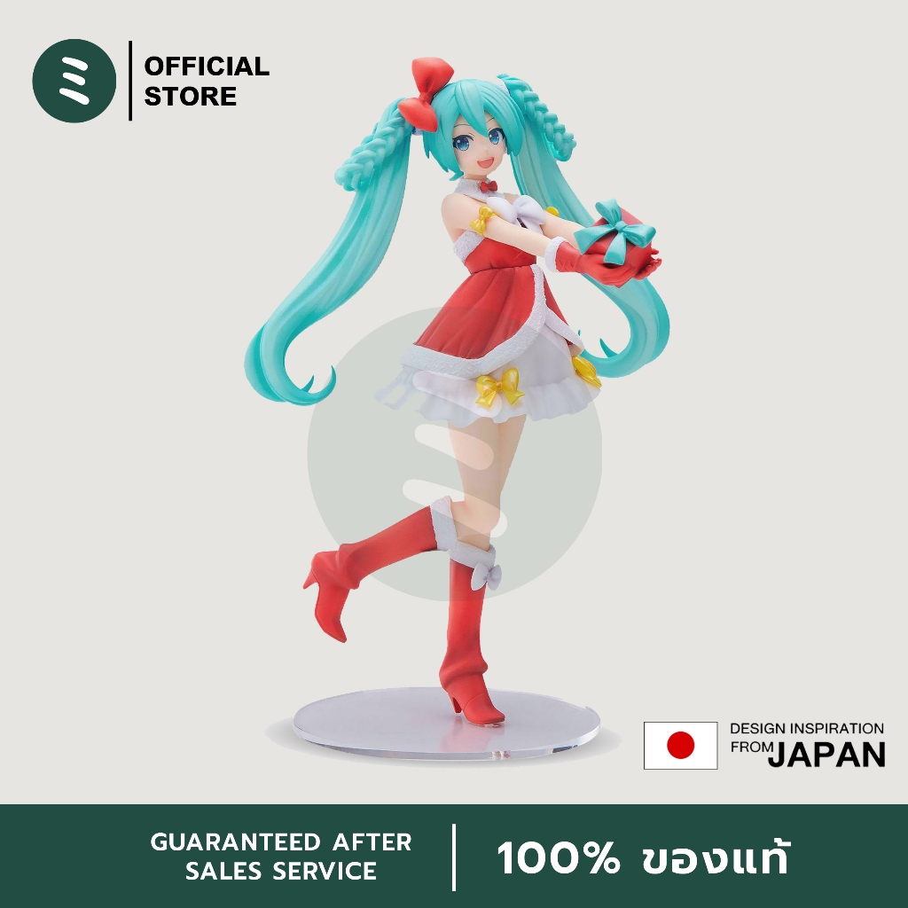 SEGA Hatsune Miku Figure Miku Christmas 2022 โมเดล มิกุ Miku SPM Figure ฟิกเกอร์ ลิขสิทธิ์แท้ญี่ปุ่น