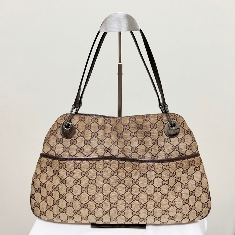 กระเป๋าถือ กระเป๋าสะพาย กระเป๋า Gucci GG 121023 ของแท้ มือสอง ราคา 8,999