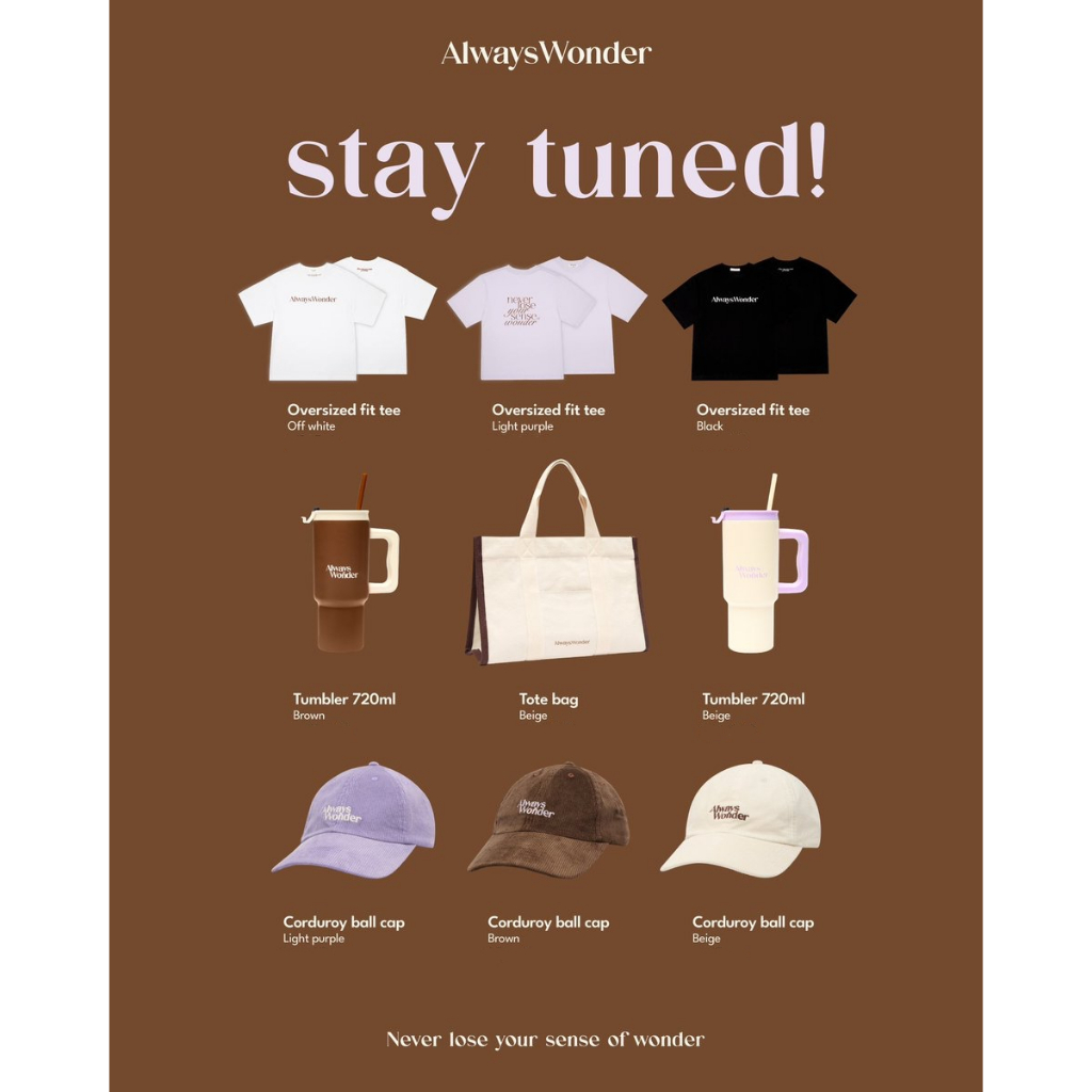 🚚（พร้อมส่ง）Alwayswonder  #linglingkwong #หลิงหลิง