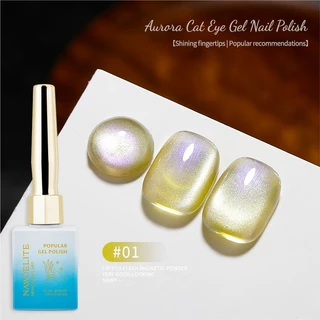 Nawoelite สีลูกแก้ว สีเล็บเจล สีแฟลช 2025 ต้องมี! สีเล็บเจลตาแมว 9 สี ลูกแก้วแฟลชออโรร่า สวยเว่อร์ ใหม่ล่าสุด