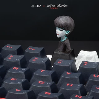 [1 BOX] BLIND BOX Keycap 3D “EGA X JUNJI ITO COLLECTION” กล่องสุ่มคีย์แคป 3D แฮนด์เมดลาย "คลังสยอง" โดยอาจารย์จุนจิอิโต้