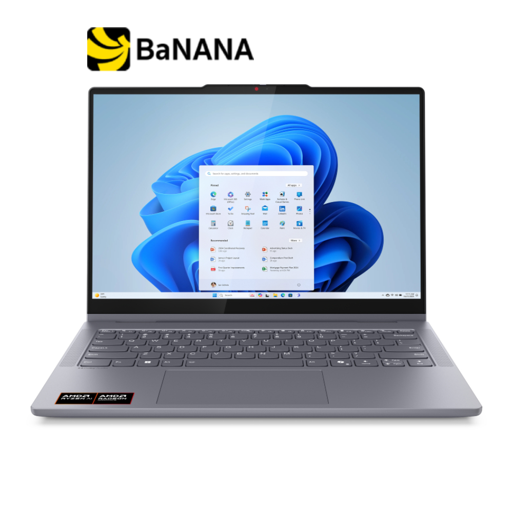 โน๊ตบุ๊ค Lenovo IdeaPad 5 2-in-1 14AKP10-83KT000DTA Grey by Banana IT