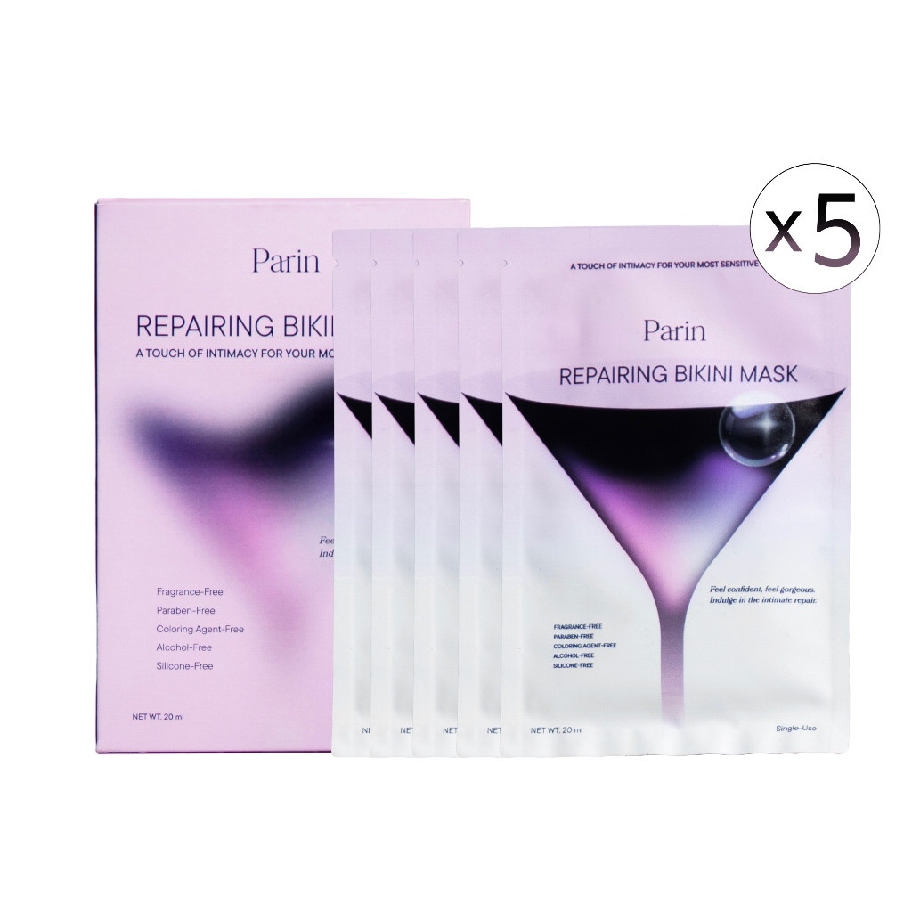 Parin Repairing Bikini Mask มาสก์เพื่อจุดซ่อนเร้น บำรุงล้ำลึก อ่อนโยนทุกสัมผัส เผยความมั่นใจในทุกวัน