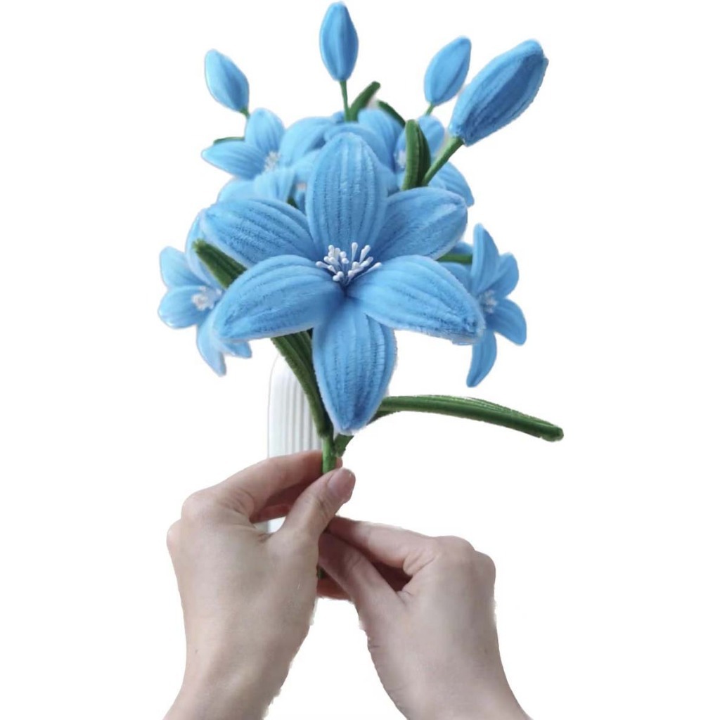 ก้านดอกสีเขียว ยาว 30 ซม. พวงละ 20 ก้าน - รูปที่ 6