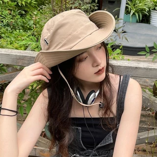 หมวกเดินป่า หมวกกันแดด สไตล์เกาหลี รุ่นนิยม ใส่ได้ทั้งชายหญิง มี 3 สีให้เลือก คุณภาพสู สำหรับทำงาน กลางแจ้ง