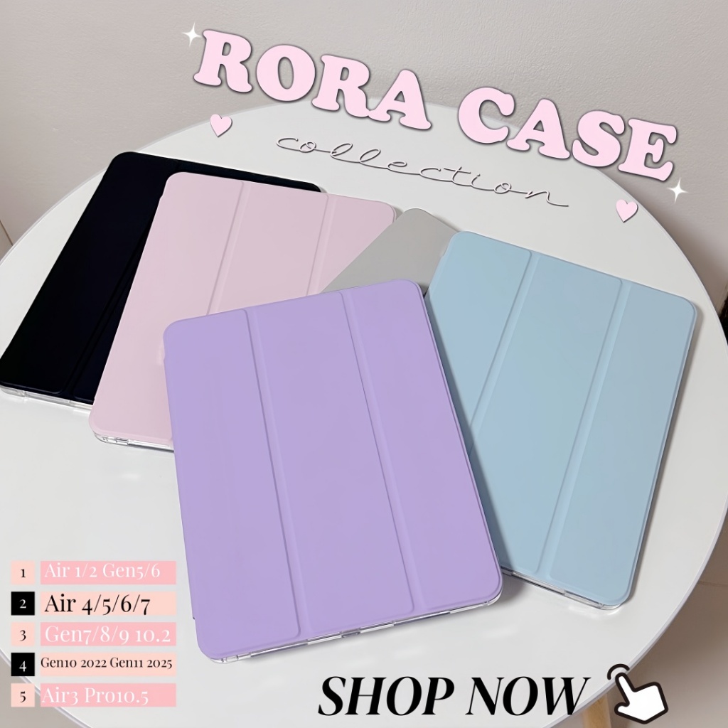 เคสสำหรับ ไอแพด gen11เคส iPad สำหรับ Air4/5/6/7 Air1/2 Gen 5/6 9.7 Mini1/2/3/4/5/6/7Air3 10.5 gen7/8/9 10.2 10.9 Pro 11