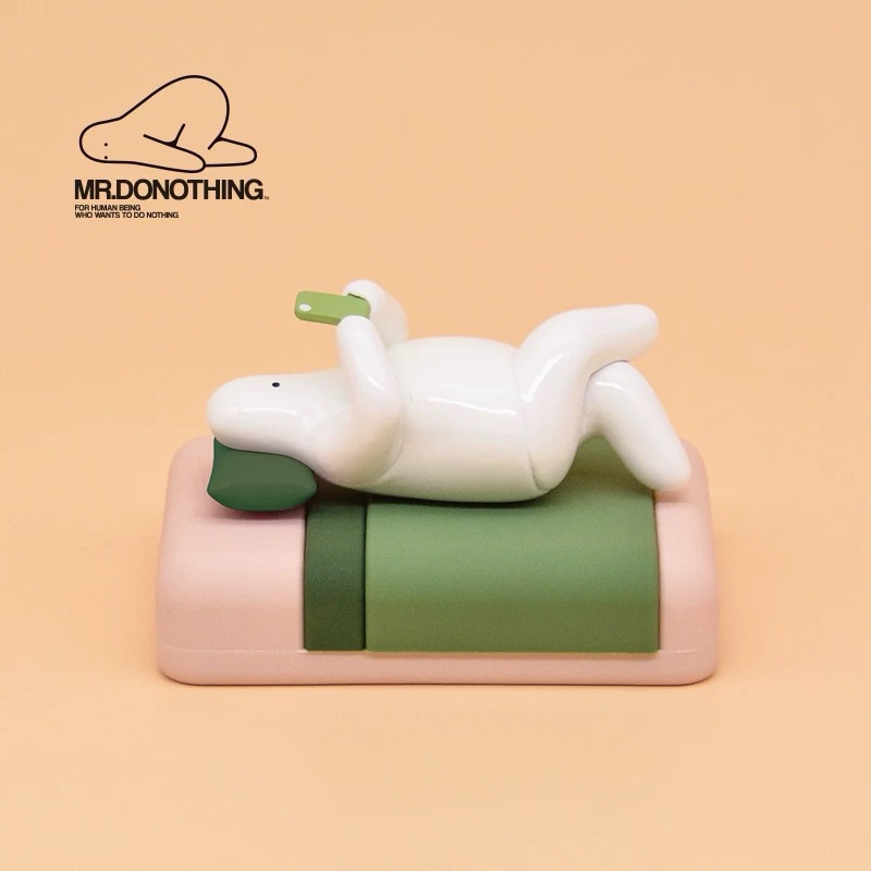 (Live/วีดิโอลด100฿) กล่องสุ่ม 🛏️ Mr.Donothing Home Series Blind Box